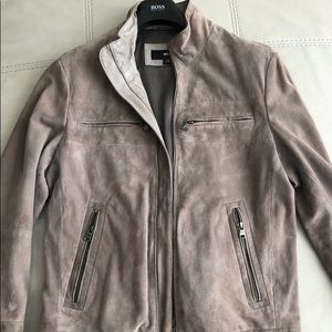 Hugo boss suede jacket 38/M